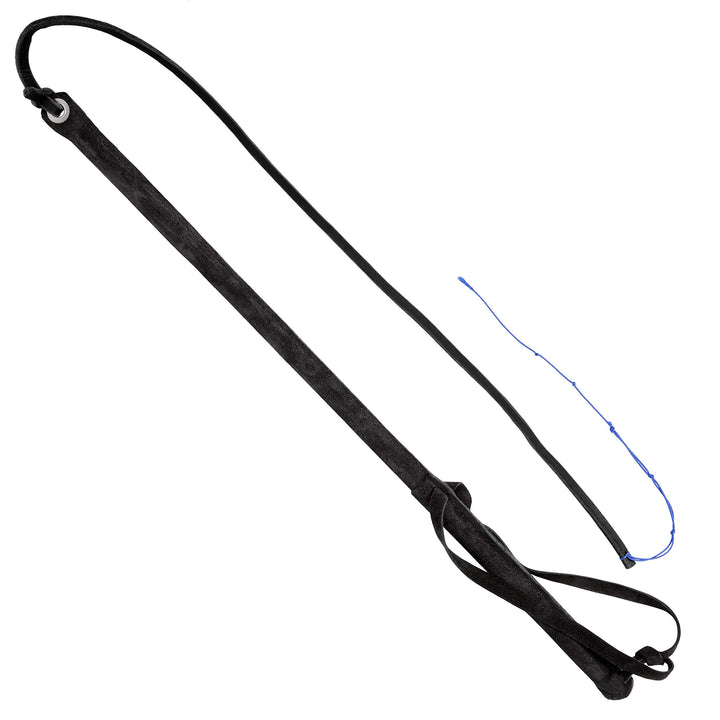 DINGO GEAR Gunshot Peitsche für Hundetraining, Full Black, Ipo Tip of Links S02625 Knallpeitsche, ga