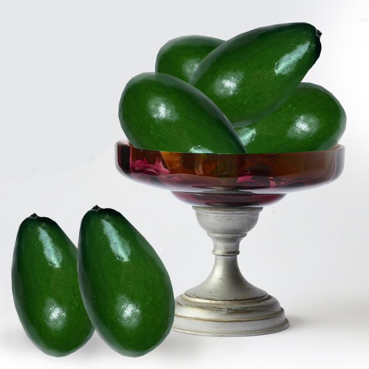 Tuxiaobu Künstliche Früchte Avocados Deko Obst, Kunst Faux Avocados Zuhause Küche Dekor Tischdekorat