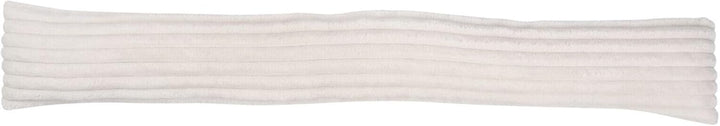Zugluftstopper Windstopper für Türen und Fenster 93 x 15 cm Cordoptik weiss