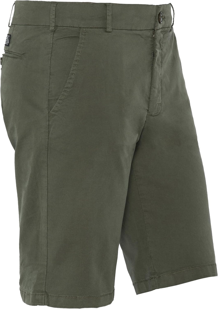 Schott NYC Herren Klassische Shorts 38 Dark Khaki, 38 Dark Khaki