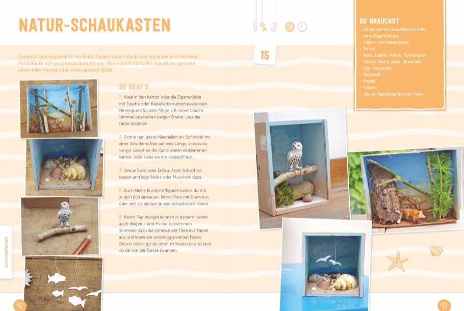 Das grosse Jahreszeiten-Bastelbuch – 52 Ideen für 52 kreative Wochen. Spannende Projekte für Kinder