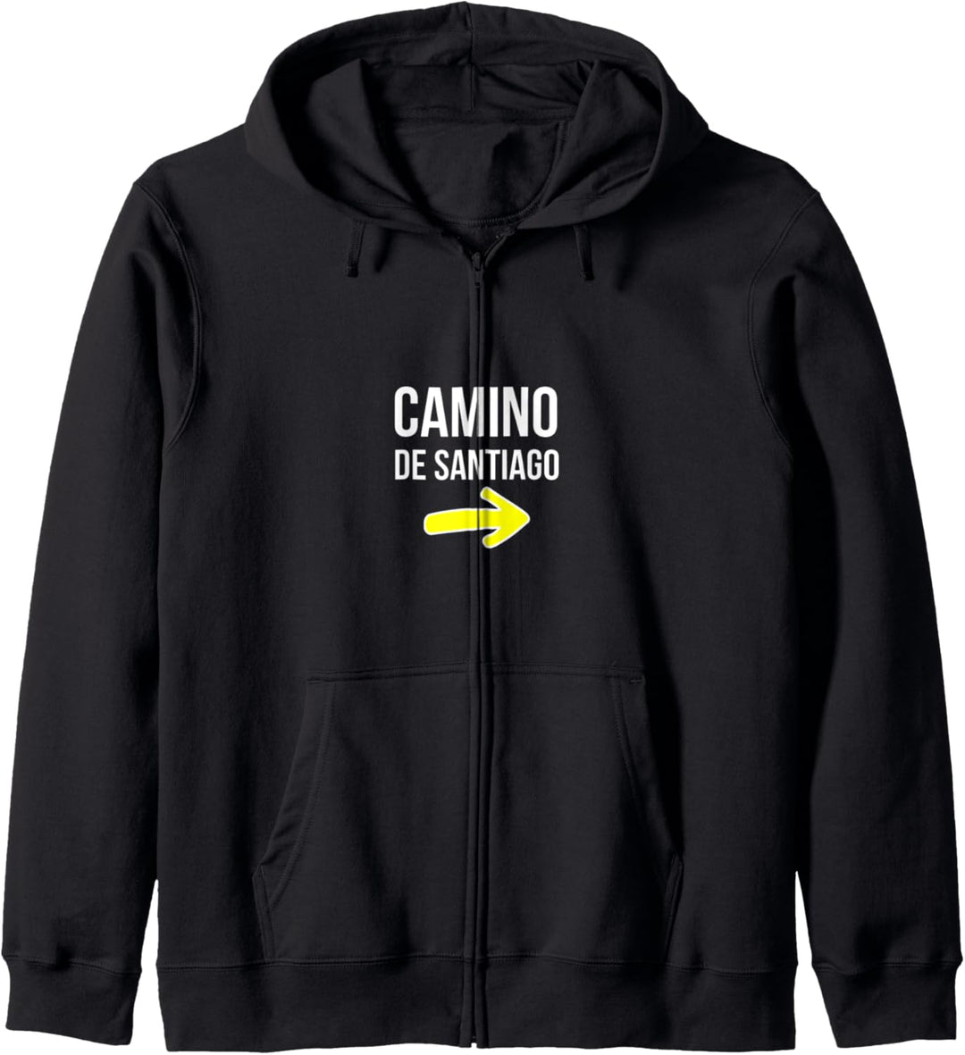 Pilgern Pilger Camino Santiago de Compostela Kapuzenjacke