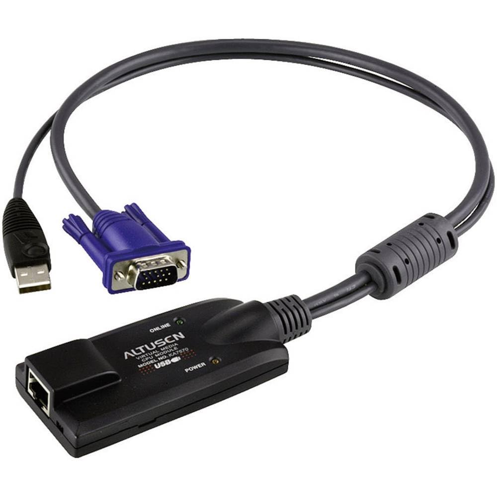 ATEN USB - VGA to Cat5e/6 KVM Adapter Cable (CPU Module)