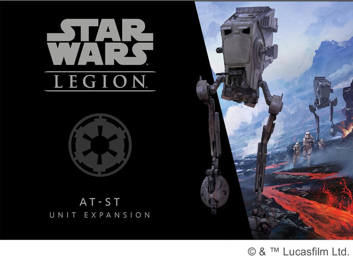 Atomic Mass Games, Star Wars: Legion at-ST Unit, Miniatures Game, Ages 14+, 2 Players, 120-180 Minut