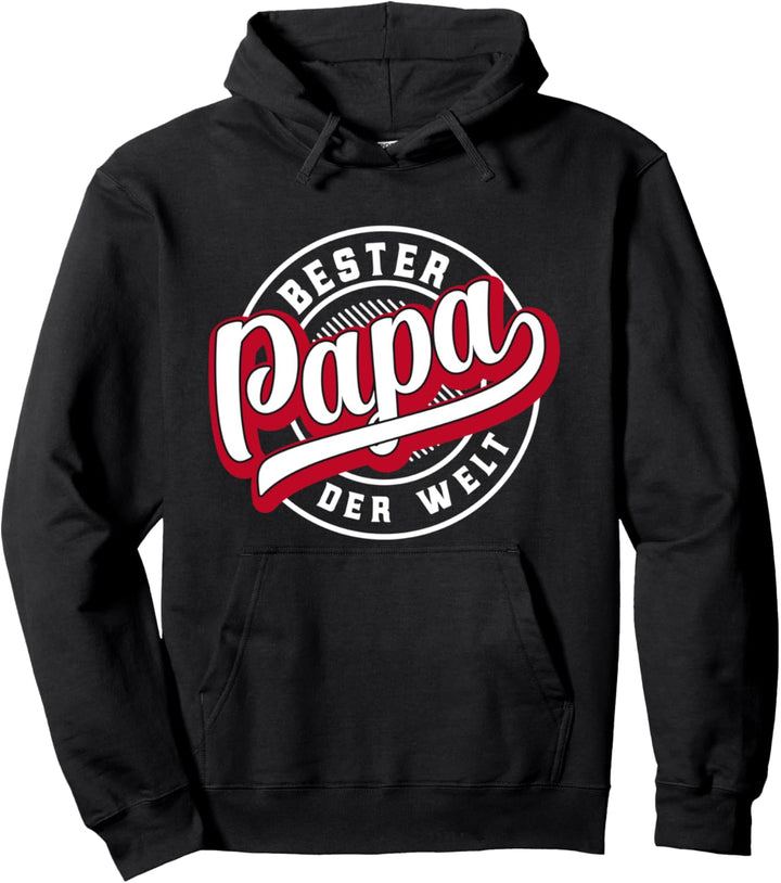 Geschenk Geschenkidee Vater Bester Papa der Welt Pullover Hoodie