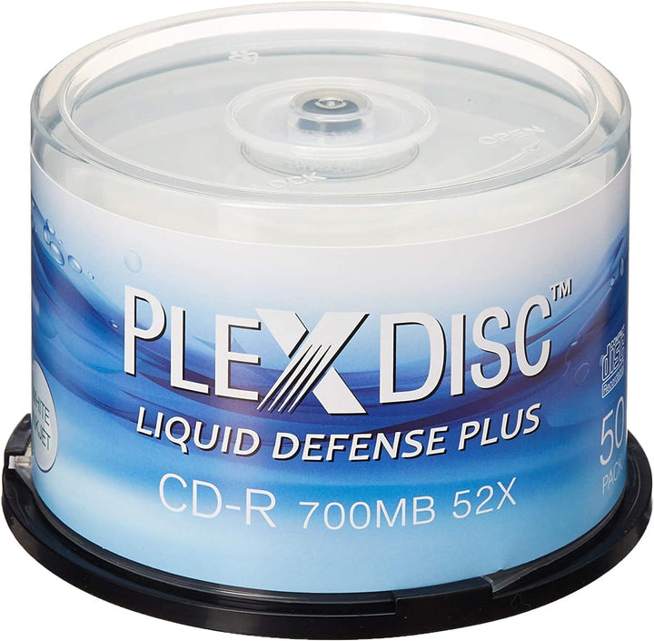 PlexDisc Liquid Defense Plus CD-R 700MB 50pcs., CD-R