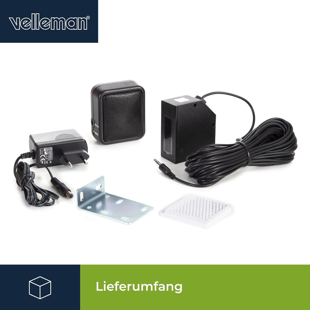 Dexlan - PEM7D IR-Durchgangsmelder mit Alarm. 221090