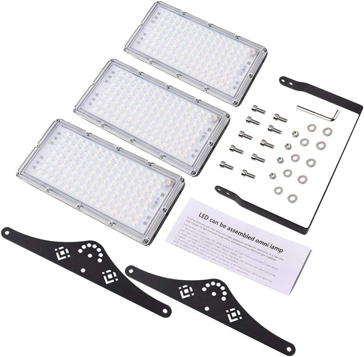 Sararoom 4Pack 300W LED Strahler Aussen, Superhell 30000LM 3000K Warmweiss Scheinwerfer Aussenstrahl