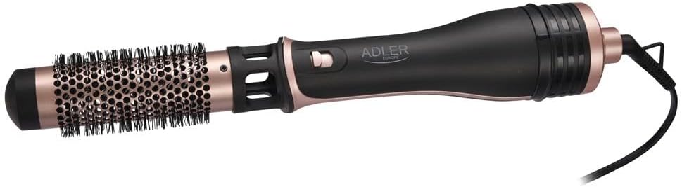 Adler AD 2026 Lockenstab, 1200W, mit 2 Aufsätzen, Schwarz/Roségold