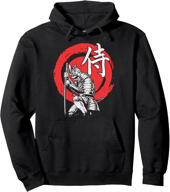 Samurai Design für Herren & Damen Geschenk Ronin Pullover Hoodie