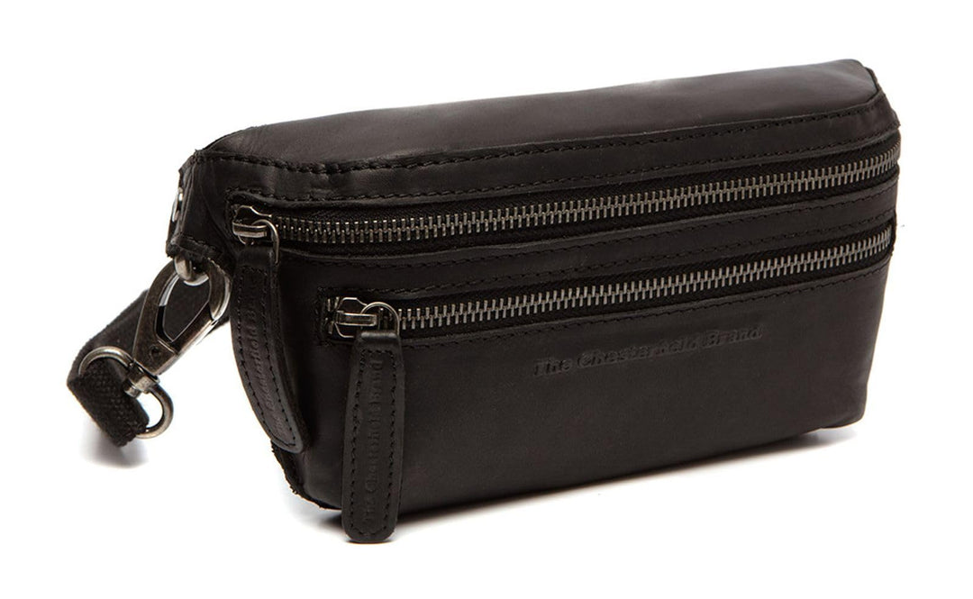 The Chesterfield Brand Toronto - Gürteltasche 23 cm black Schwarz, Schwarz