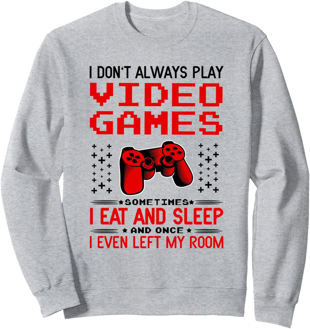 Gamer Ich Bin Nicht Nur Am Zocken für Gaming Fan & Zocker Sweatshirt