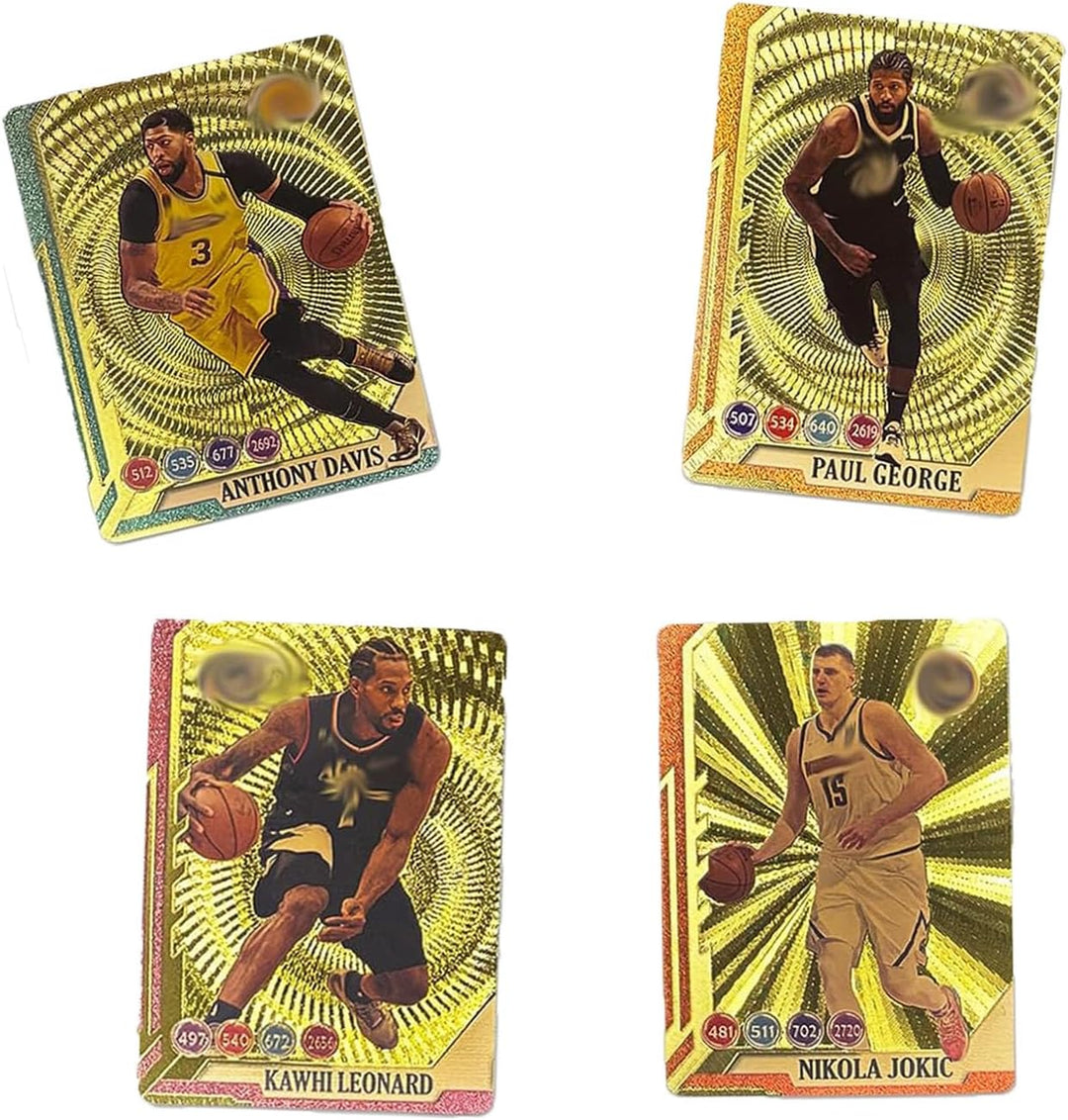 55 coole Basketballkarten, Basketballpapier für Kinder, Jugendliche und Erwachsene, Sammlerstücke