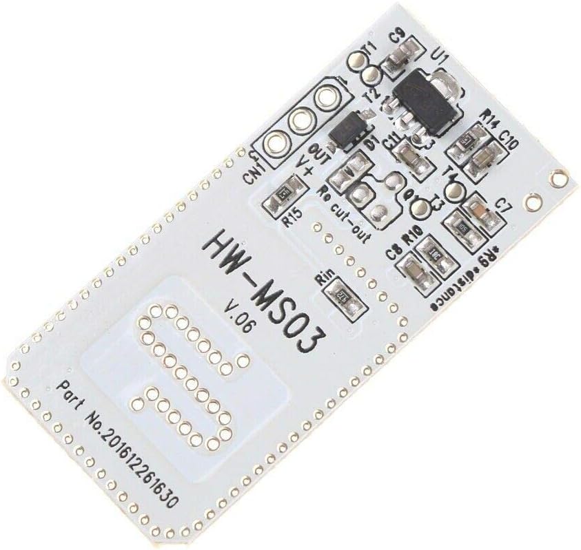 5pcs HW-MS03 Microwave Radar Motion Sensor Module 2.4GHz to 5.8GHz