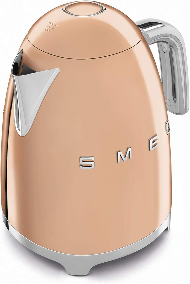 Smeg KLF03RGEU Wasserkocher kupfer 1.7 Liter Roségold, 1.7 Liter Roségold