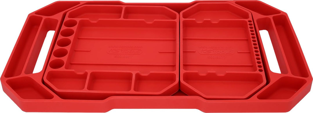KS Tools 500.8077 Werkzeugablagensatz aus Silikon, 3-tlg