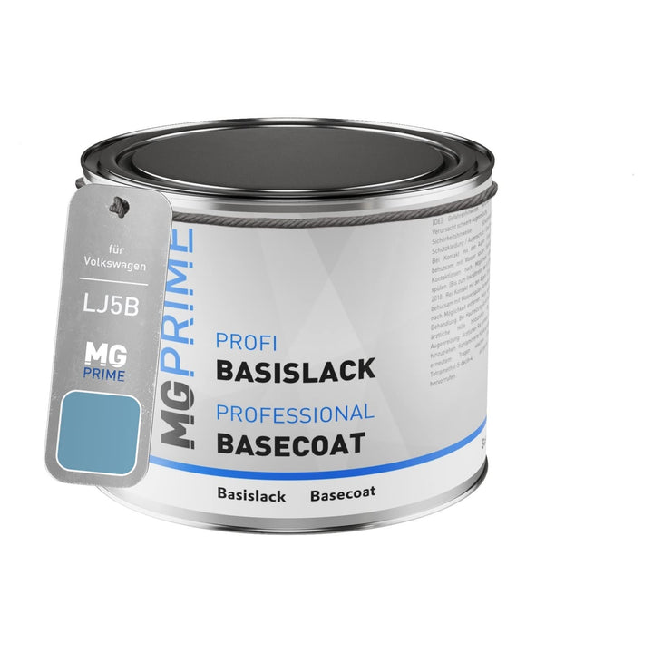 Autolack Dose spritzfertig für Volkswagen VW LJ5B / F1/N7 Eisblau/Eis Blue Basislack 0,5 Liter 500ml