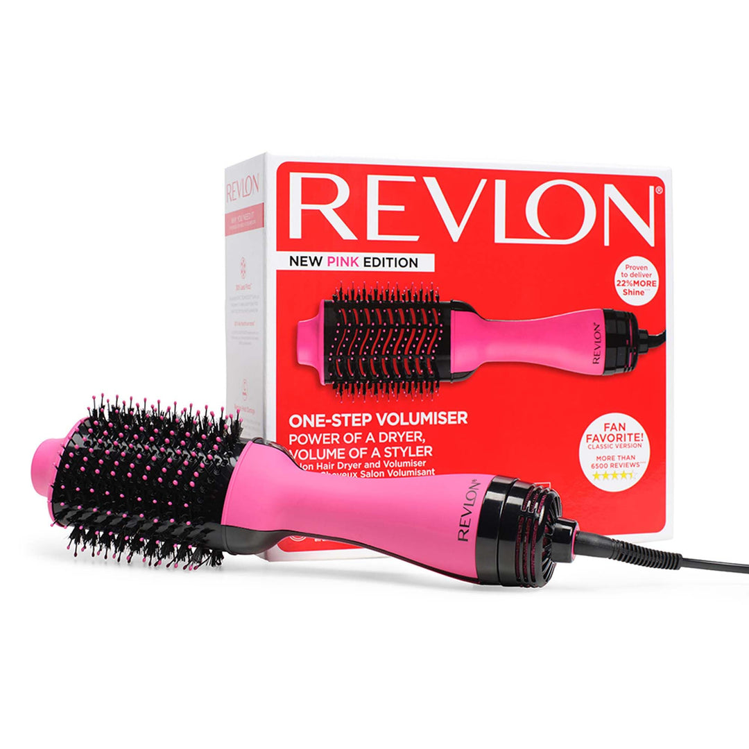 Revlon Salon One-Step Haartrockner und Volumiser – Neue Pink Edition (One-Step, IONEN- und KERAMIKTE