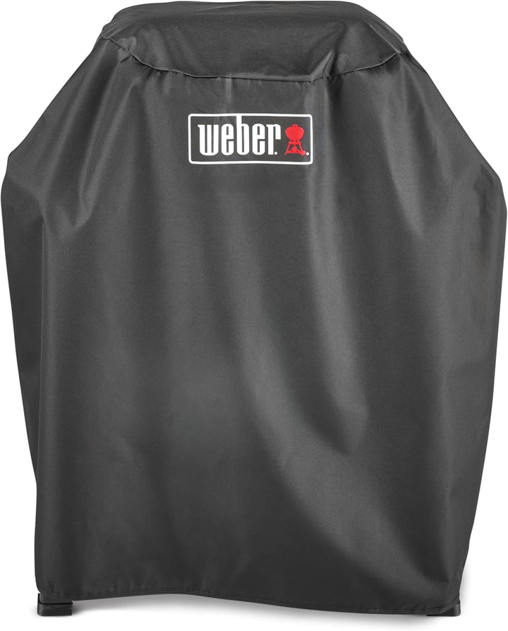 Weber Premium Grill Abdeckhaube für Lumin mit Stand, atmungsaktiv UV- & wasserbeständig, Schutz for