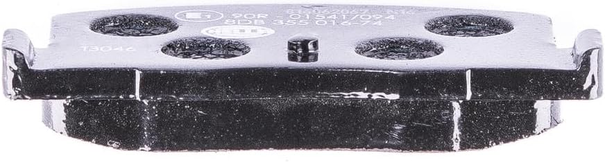 HELLA PAGID 8DB 355 016-741 Bremsbelagsatz - T3046 - Dicke/Stärke: 15.3mm - Bremssystem: Akebono - m