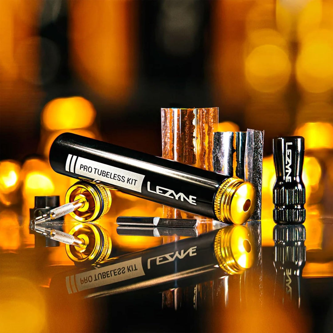 Lezyne Unisex – Erwachsene Pro Tubeless Kit Loaded schwarz