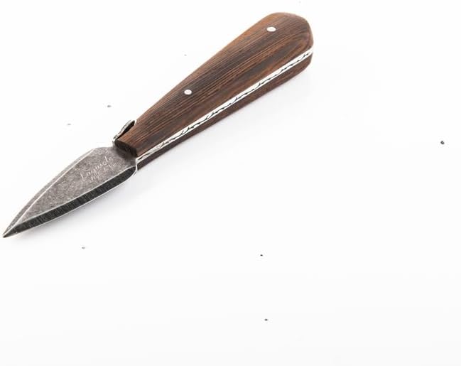 Laguiole Style de Vie Austernmesser Luxury Line, Wenge holz, mit Austernhalter