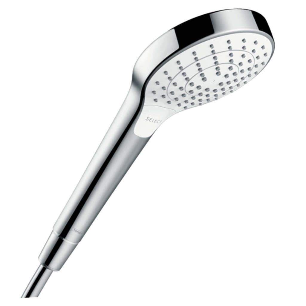 hansgrohe Duschkopf Croma Select S (Regendusche, 3 Strahlarten) weiss/chrom Weiss/Chrom 3 Strahlarte