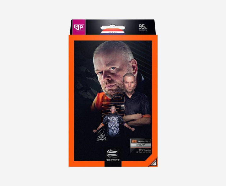 Target Darts Raymond van Barneveld RVB 95 4. Gen. 95% Wolfram Swiss Point Steeldarts-Set Dartpfeile