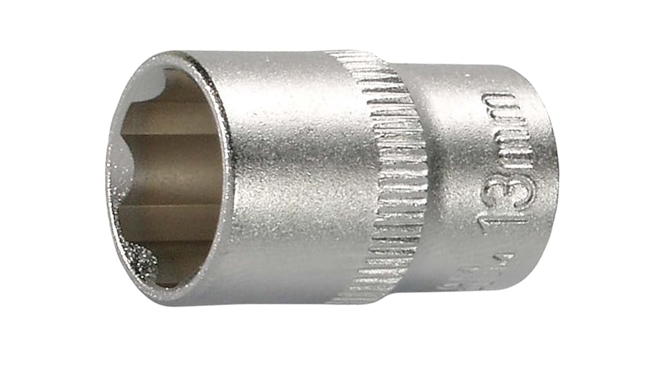 SW STAHL Steckschlüsseleinsatz, 1/4", Wellen-Profil, 12 mm 06455L-E12 | Präzisions-Stecknuss aus rob