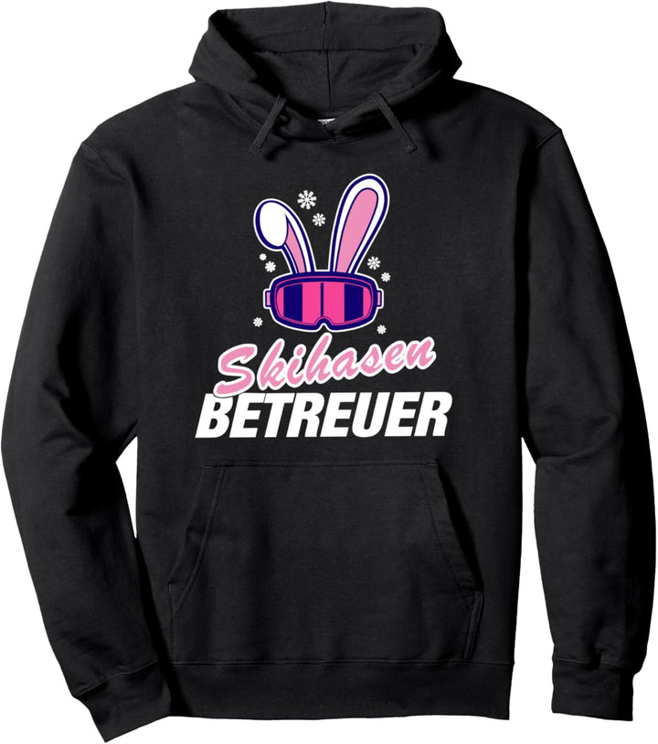 Skihasen Betreuer Outfit für Apres Ski Party Skifahrer Pullover Hoodie
