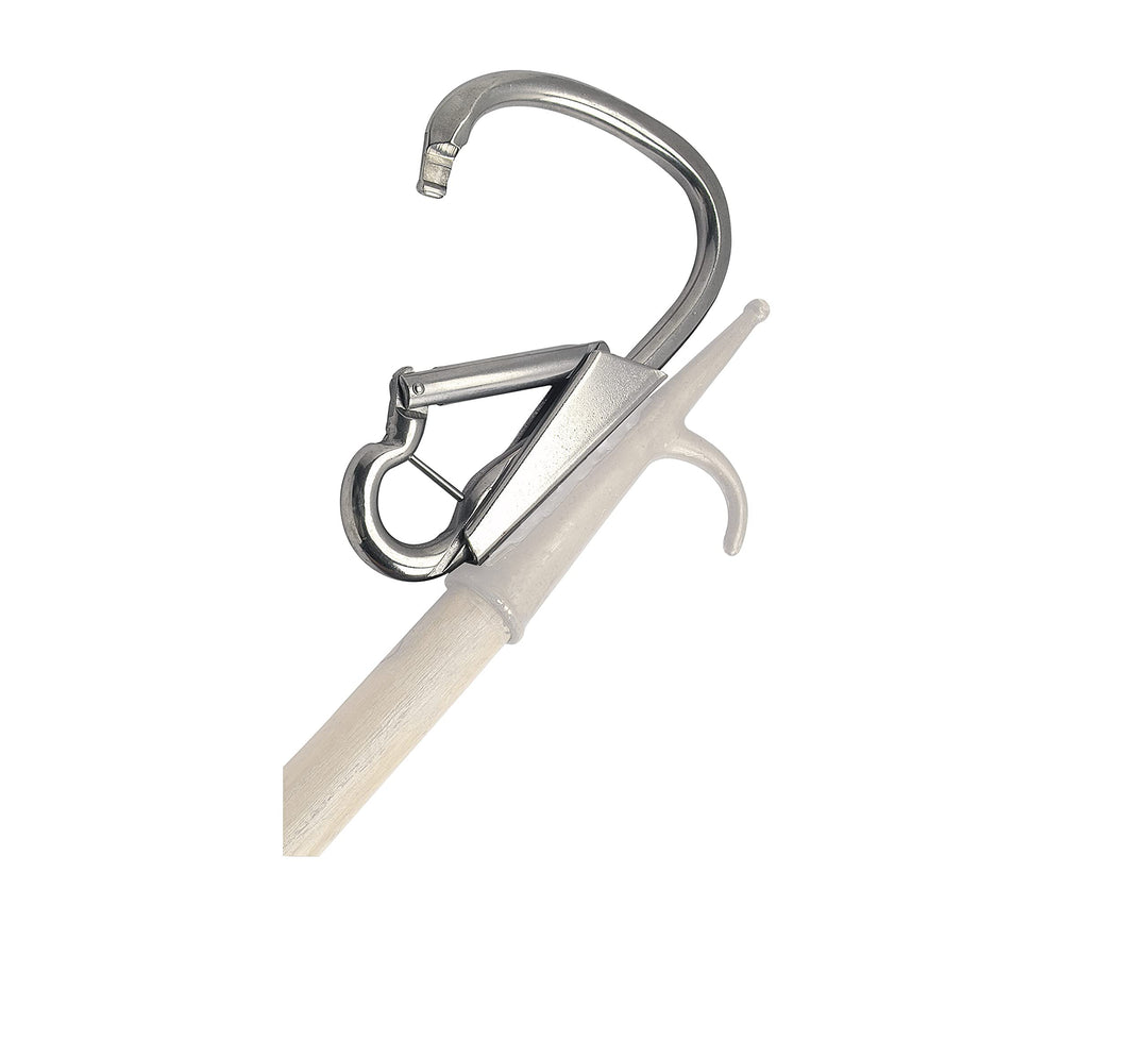 Laffordann Kong AISI316 Haken aus Edelstahl, asymmetrisch, 200 mm