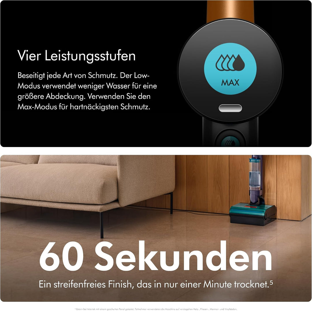 Dyson Clean+Wash Hygiene, Clean+Wash Hygiene