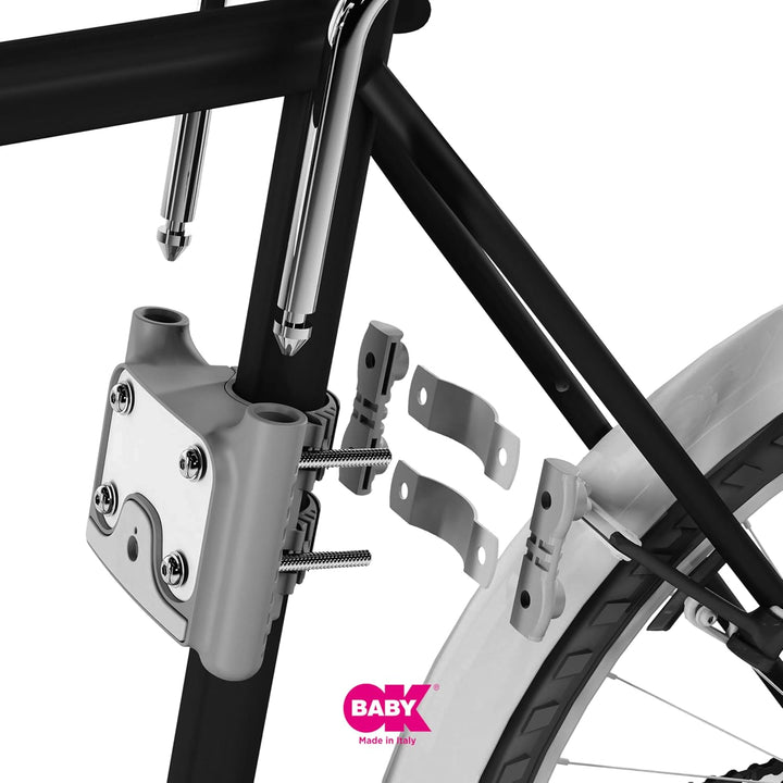 OKBABY - Zusätzliche Halterungen für Fahrradsitze - für OKBABY Baby Shield und 10+