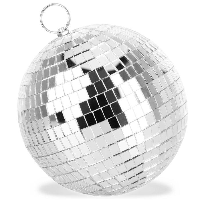 com-four® Discokugel - Spiegelkugel zum Aufhängen - Disco Ball für Party - Partykugel für Silvester,