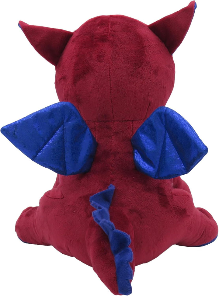 CyP Brands- FC Barcelona Plüschfigur, Drache, 25 cm, Blaugrana, offizielles Produkt