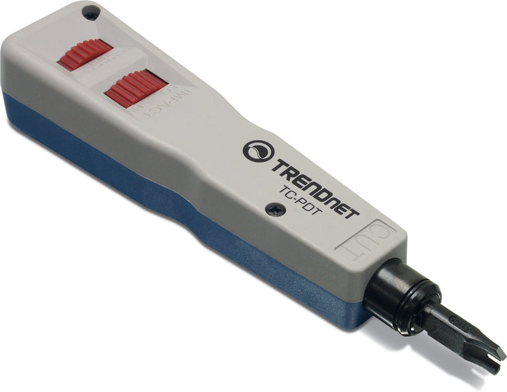 TRENDnet TC-PDT Anlegewerkzeug mit 110 und Krone-Messer, Krone-Messer