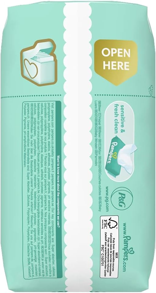 Pampers Premium Protection Windeln, Grösse 0 (unter 3 kg), 24 Stück Size 0 (1 x 24 Count), Size 0 (1
