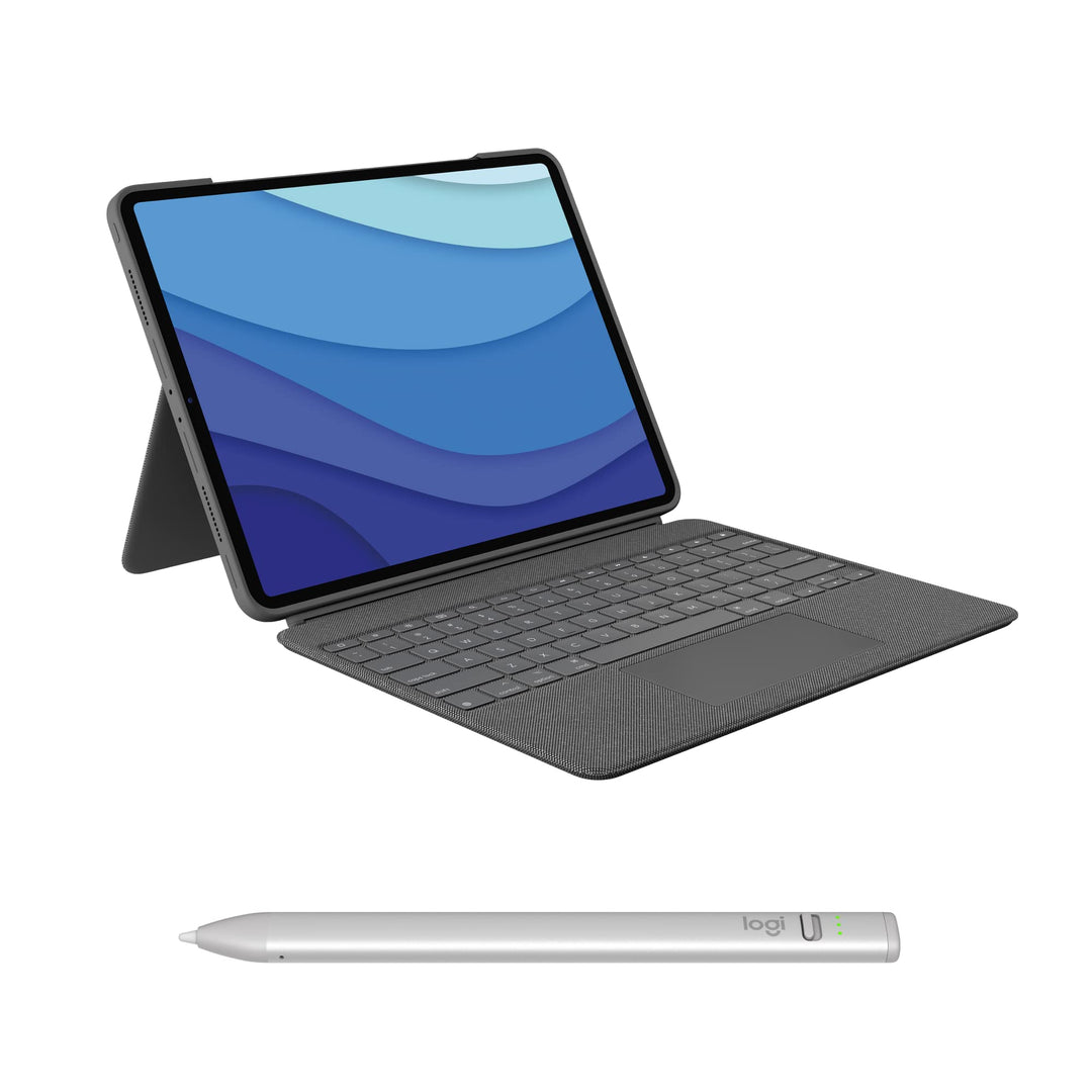 Logitech Combo Touch iPad Pro 11 Zoll (1., 2., 3., 4. Generation – 2018, 2020, 2021, 2022) Tastatur-