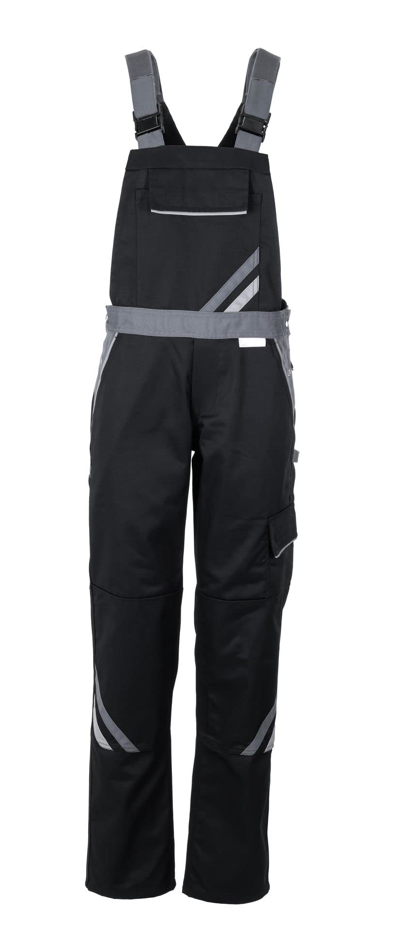 Planam Highline Damen Latzhose, viele Farben, alle Grössen 48 schwarz/schiefer/zink, 48 schwarz/schi