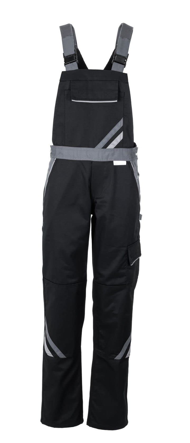 Planam Highline Damen Latzhose, viele Farben, alle Grössen 48 schwarz/schiefer/zink, 48 schwarz/schi
