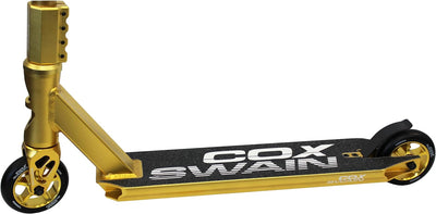 Cox Swain Stunt Scooter X-385, SCS-Kompression, CNC Fork, 100mm PU/Alu Rollen, ABEC 9, Kinder + Erwa