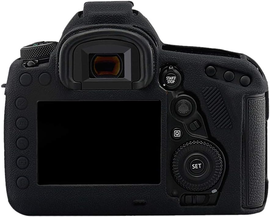 kinokoo Silikon Cover für Canon EOS 5D Mark IV Schutzhülle Gummi Case Canon EOS 5D IV Anti-Rutsch-Ob