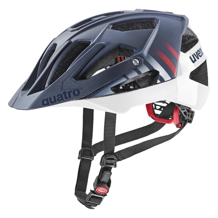 uvex Quatro cc - sicherer MTB-Helm für Damen und Herren - individuelle Grössenanpassung - Verstellba