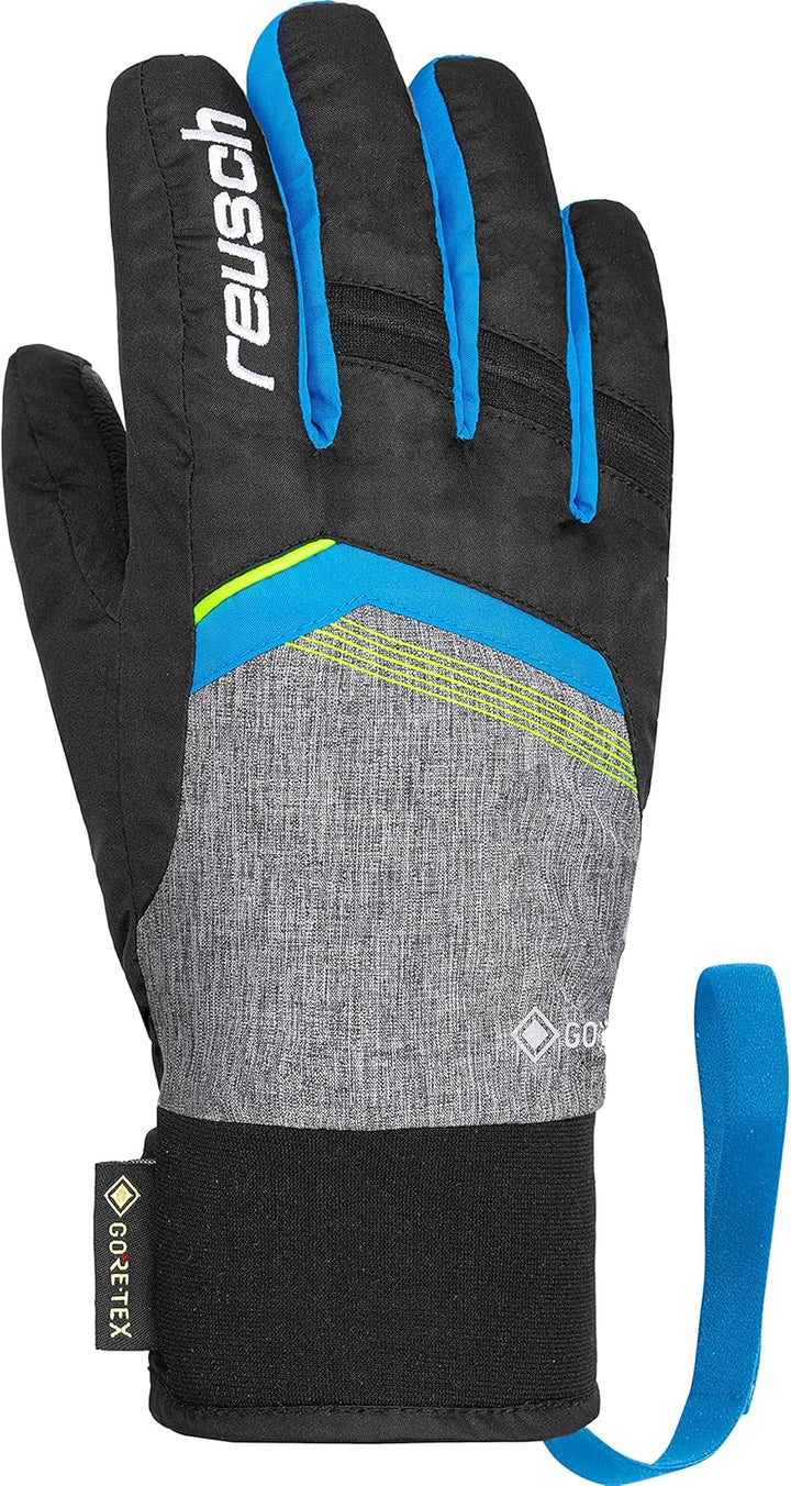 Reusch Jungen Bolt Gore-tex Junior Warmer, wasserdichter und atmungsaktiver Winterhandschuh 4 schwar
