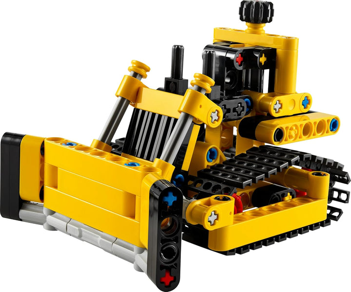 LEGO Technic Offroad Rennbuggy, Auto-Spielzeug für Kinder & Technic Schwerlast Bulldozer, Spielzeug-