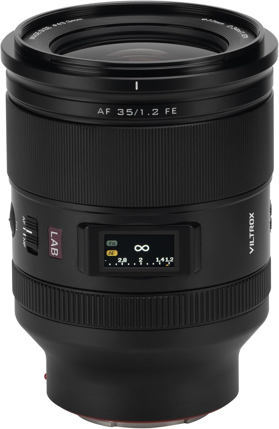 VILTROX 35mm f/1.2 FE, AF 35mm F1.2 LAB FE Objektiv für Sony e Mount, Vollformat F1.2 Prime Objektiv