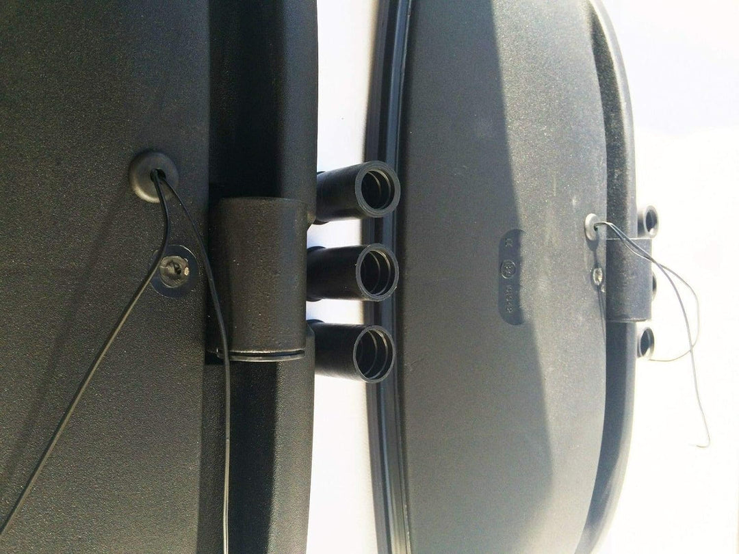 2x Seitenspiegel Beheizt 410x205mm Aussenspiegel Traktor ø15-30 Spiegelhalter SET