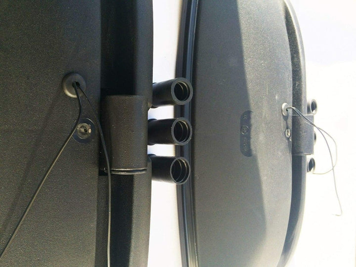 2x Seitenspiegel Beheizt 410x205mm Aussenspiegel Traktor ø15-30 Spiegelhalter SET