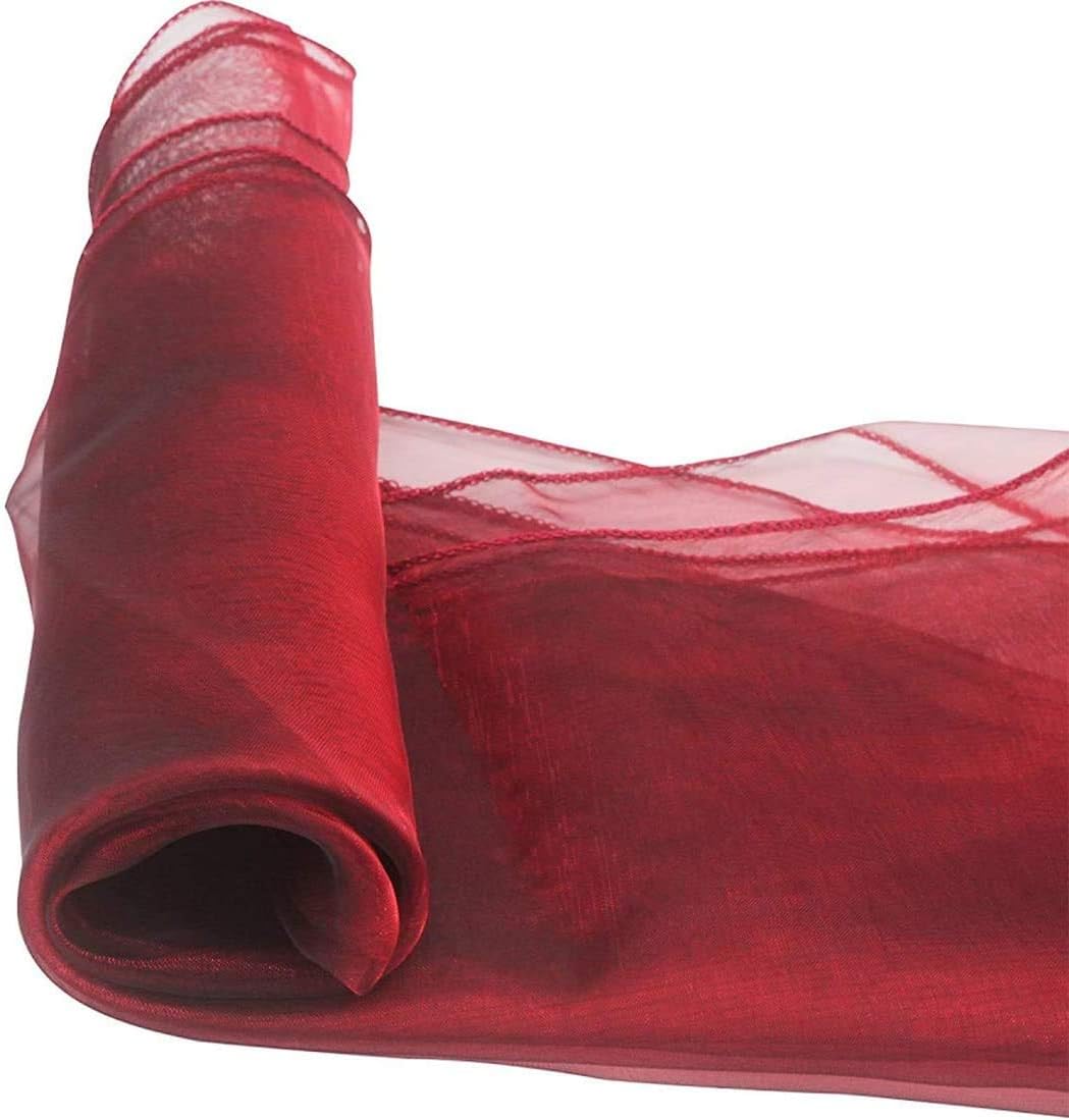 TINWARM 50 Stück Bänder aus Organza, Stuhlhusse, Schleifbänder, Hochzeitsschleifen, Dekoration für Z
