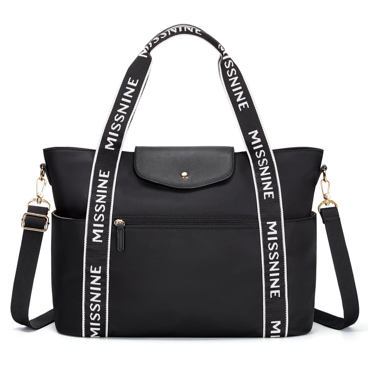 Missnine Handtasche Laptoptasche Damen 15,6-Zoll-Laptoptasche Tote Bag Leichte Arbeitstasche Shopper